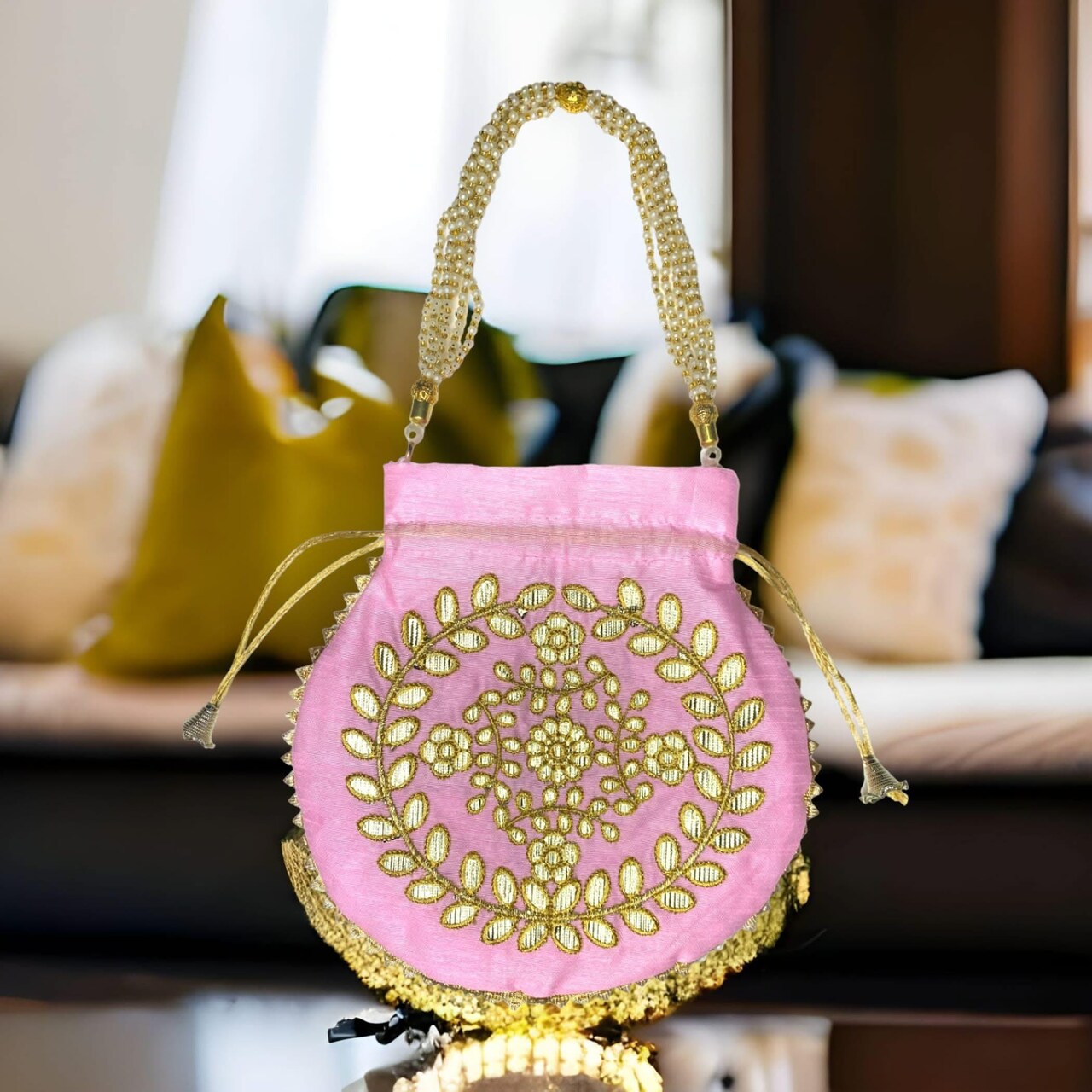Indian Potli Bag, Nikah Favor, Indian Muslim Punjabi Wedding Favor, Diwali Gift Bag, Diwali Favor, Diwali Gift, Housewarming Favor, Eid Gift